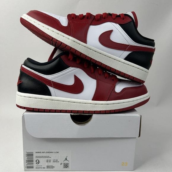 Nike Shoes - Nike Shoes Air Jordan 1 Retro Low “Reverse Black Toe/Bred” 2024